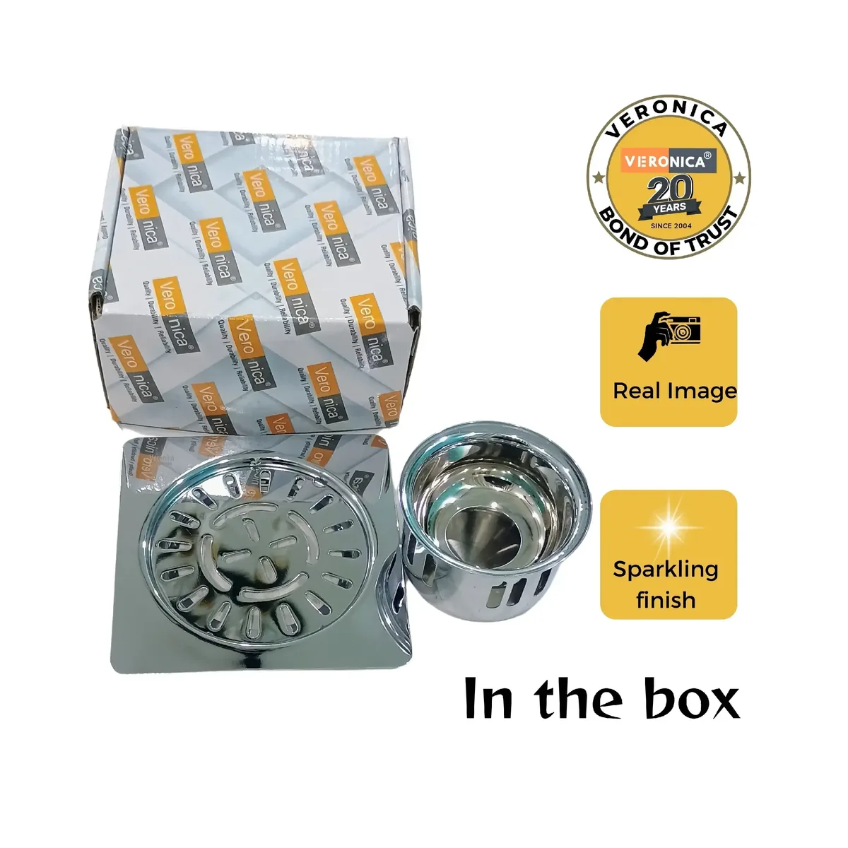 Cockroach Control Trap Anti Cockroach304 grade high gloss grating bathroom jali - Image 4