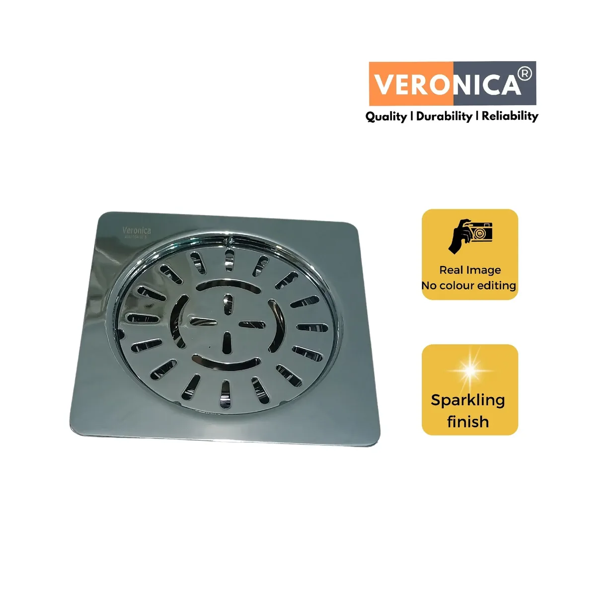 Square Round Lock Jali 5 Inch 304 Grade Stainless Steel - Image 2