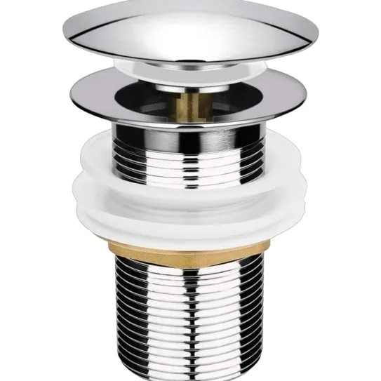 Wash Basin Pop Up  Coupling Chrome Plated Brass