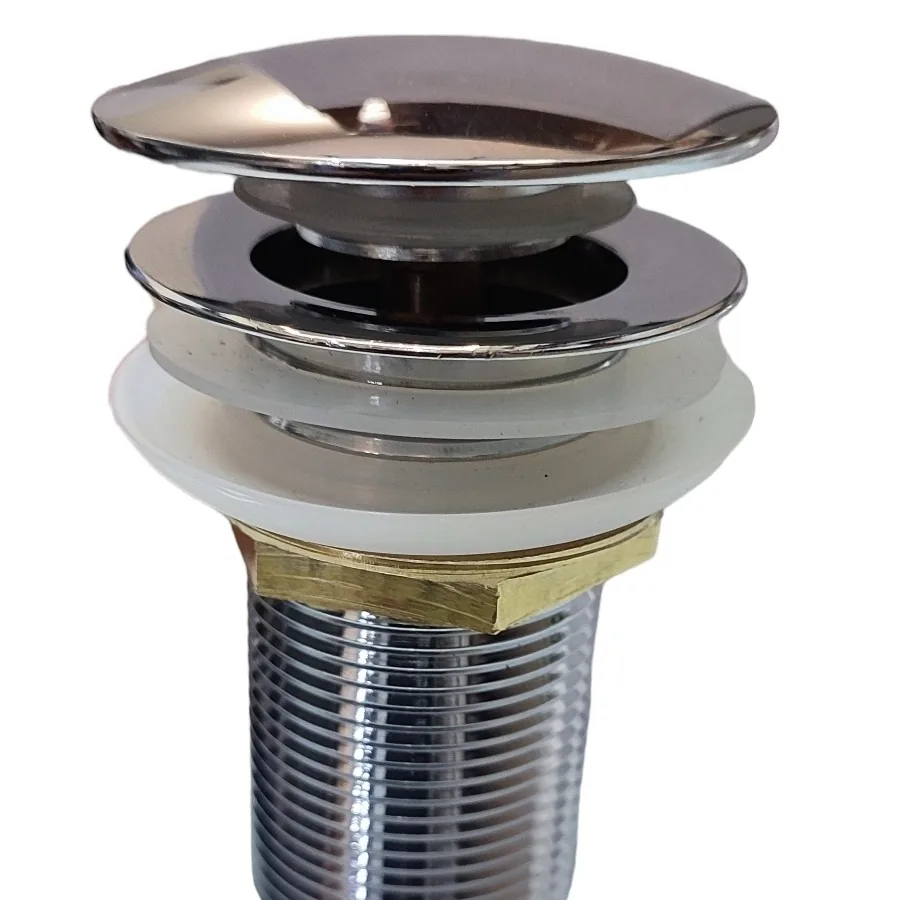 Wash Basin Pop Up Coupling Chrome Plated Brass - Image 3