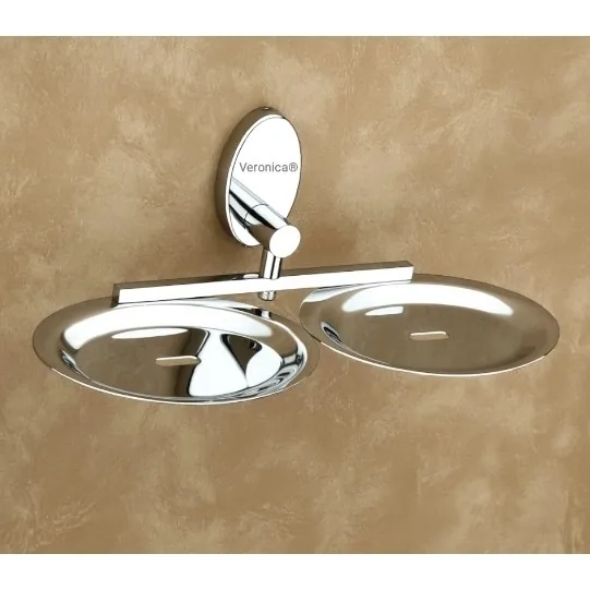 Opel Double Soap Dish (Stainless Steel)