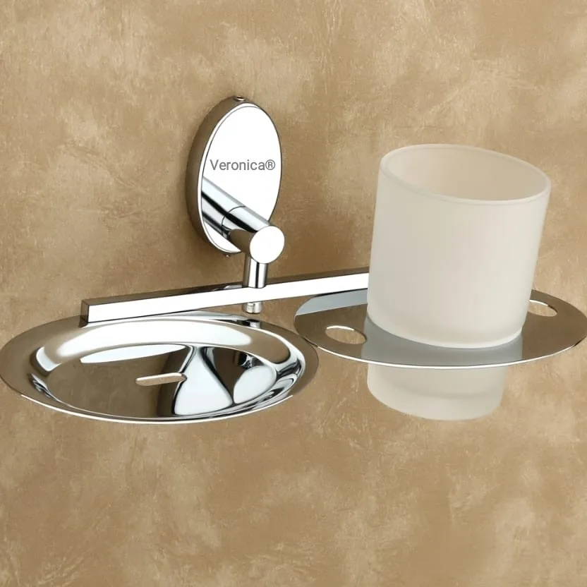 Opel Soap Dish With Tumbler Holder