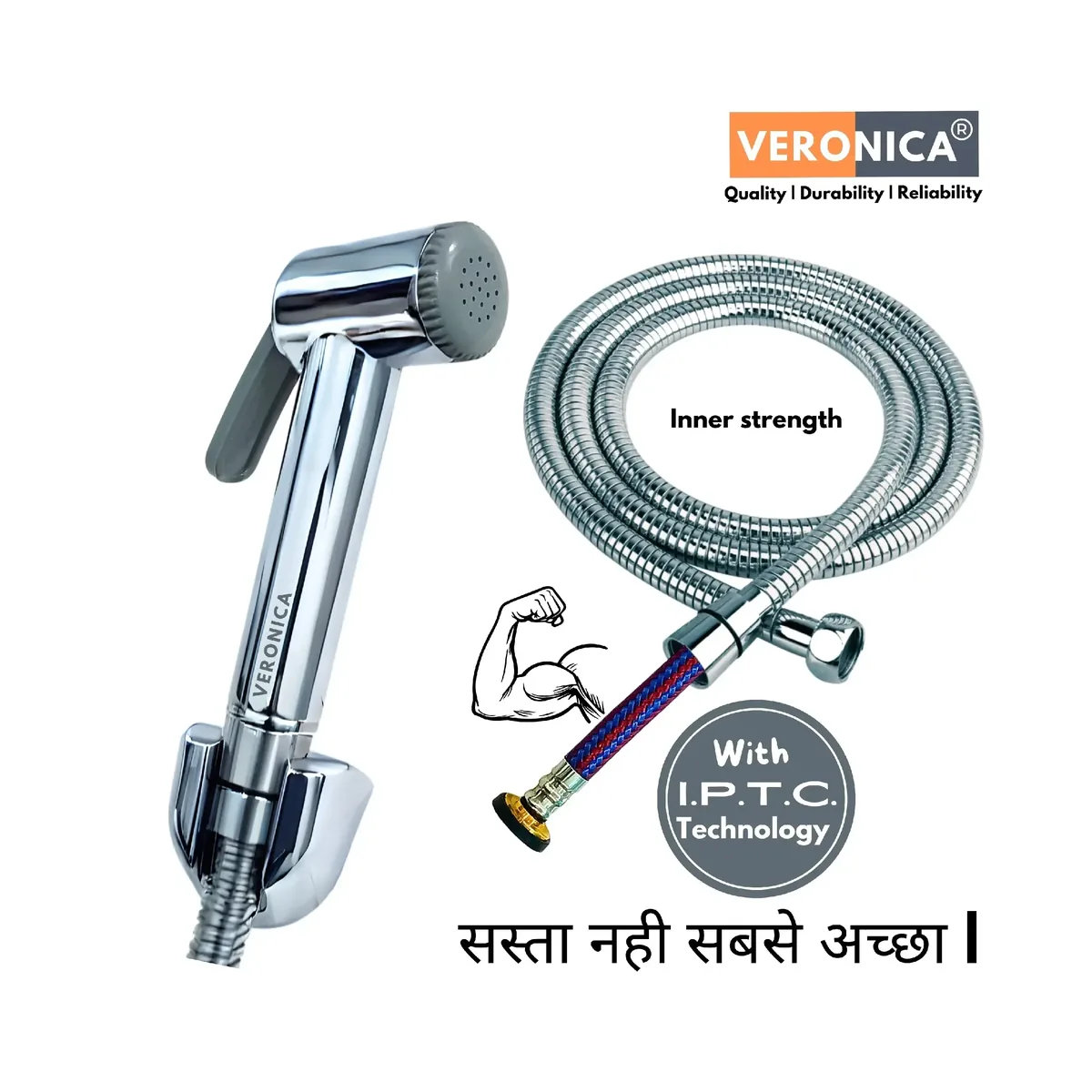 Jack Grey Health Faucet Set