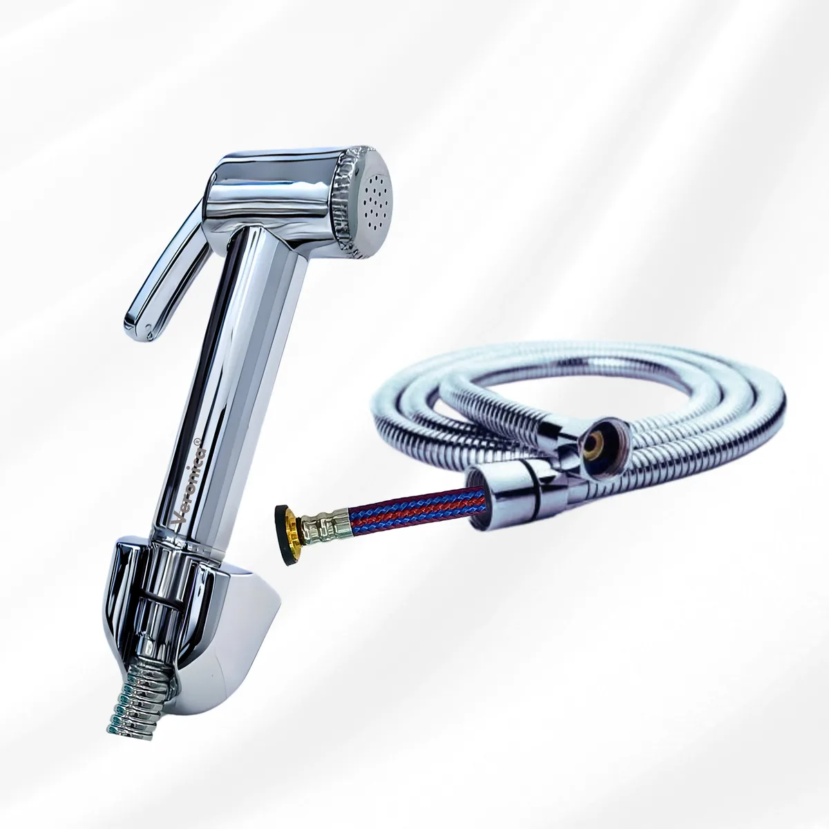 Shower Tube stainless steel braided with polyamide - Image 3